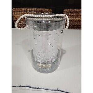 Yankee Candle Xmas Winter Luminary Tealight Candle Holder 5pc Gift Set NEW